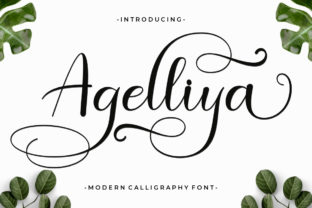 Agelliya: A Playful Script Font for Branding