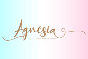 Agnesia Font for Web Design