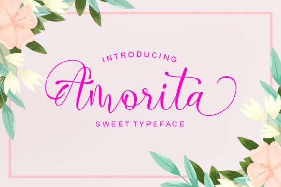 Amorita: A Script Font for Elegant Branding