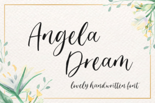 Angela Dream Font for Elegant Design