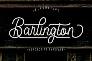 Barlington Font: Classy Script for Elegant Design