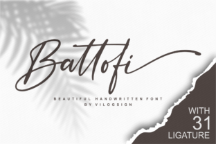 Battofi: A Script Font for Elegant Design