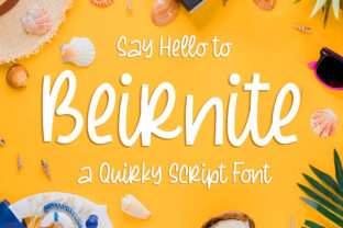 Beirnite: A Quirky Script Font