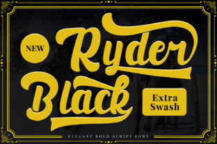 Black Ryder Font Review