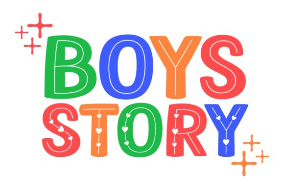 Boys Story Font for Web Design