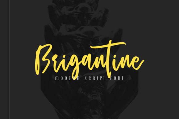 Brigantine Font: Modern Script for Web Design
