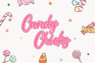 Candy Chicks Font for Web Design