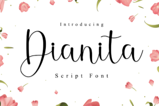 Dianita Font: A Romantic Script for Elegant Design