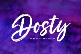 Dosty Font for Handmade Elegance