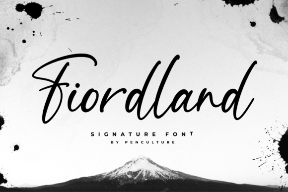 Fiordland Font: Elegant Script for Creative Makers