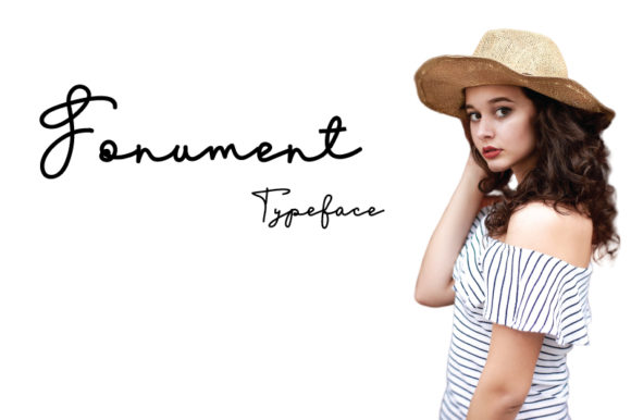 Fonument: A Script Font for Creative Campaigns
