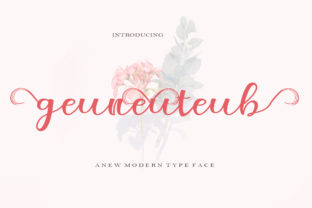 Geuneuteub: A Soft Script for Editorial Magic