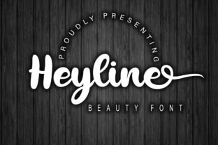 Heyline: A Bold Script for Business Branding