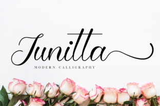 Junitta: A Script Font for Elegant Design
