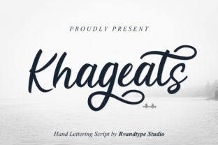 Khageats: A Script Font for Standout Design