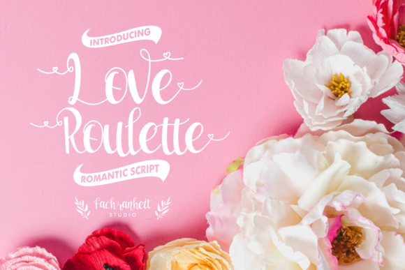 Love Roulette Font for Creative Projects