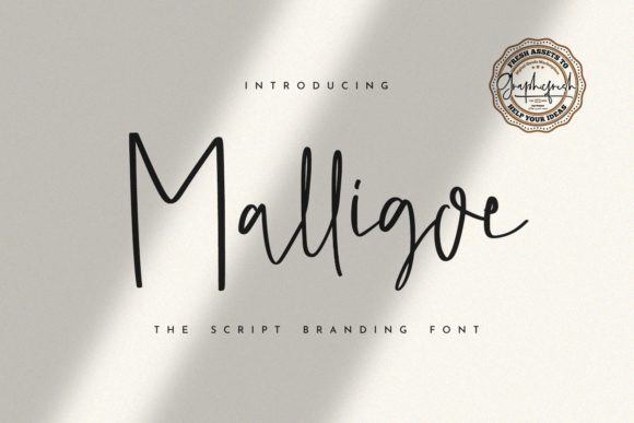 Malligoe: A Modern Script Font for Business