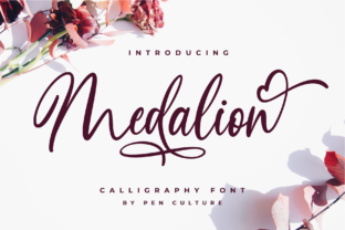 Medalion Font for Web Design