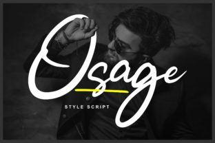 Osage: A Playful Script Font