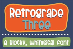 Retrograde Font for Business Branding