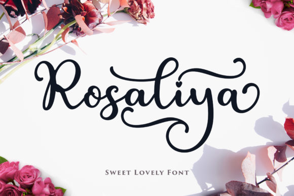 Rosaliya: A Fresh Script Font for Digital Marketing