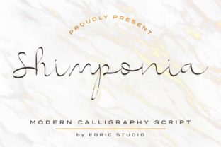 Shimponia: Elegant Script Font