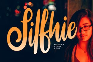 Silfhie: A Script Font for Elegant Web Design