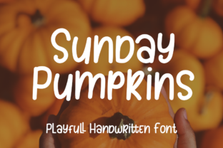 Sunday Pumpkins Font for Business Branding